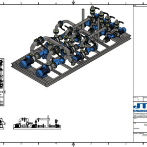 Pump-Skid-And-Pipe-Layout